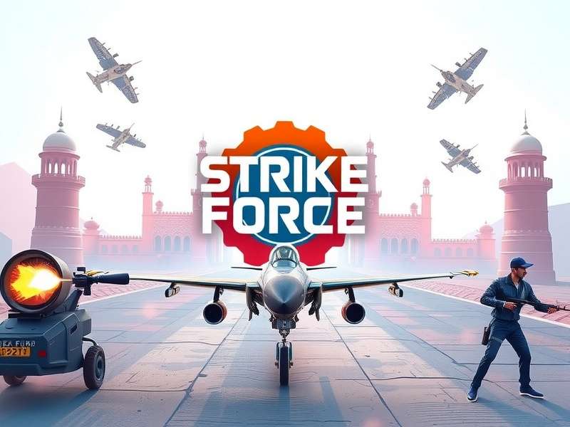 Strike Force India Game Banner
